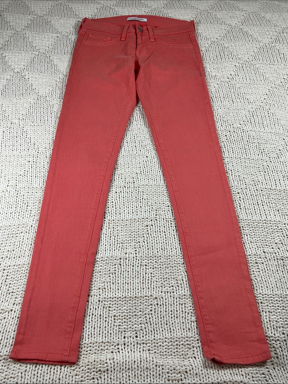 Flying Monkey Coral Pink Skinny Jeans